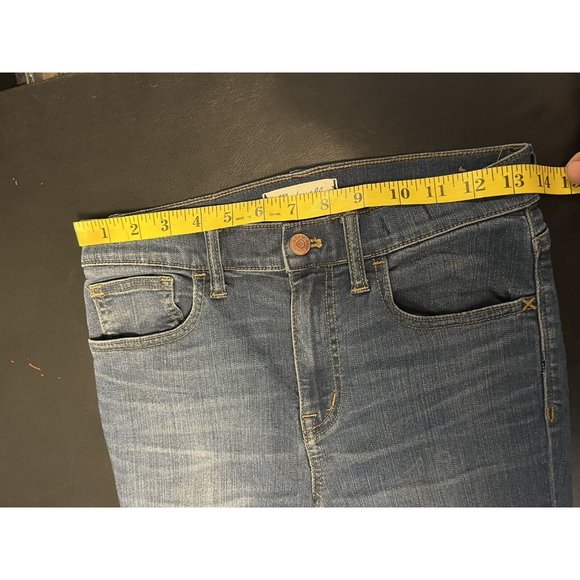 Madewell Womens 10 Inch High Rise Roadtripper Supersoft Jeans Medium Wash 27 - Picture 8 of 10